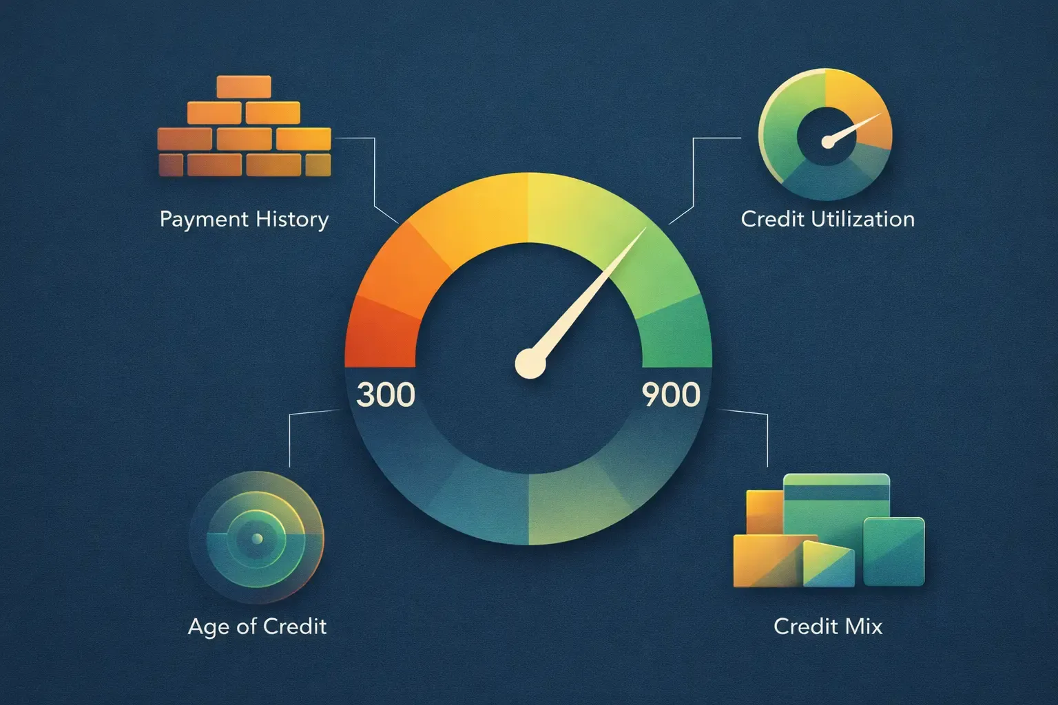 Credit score components