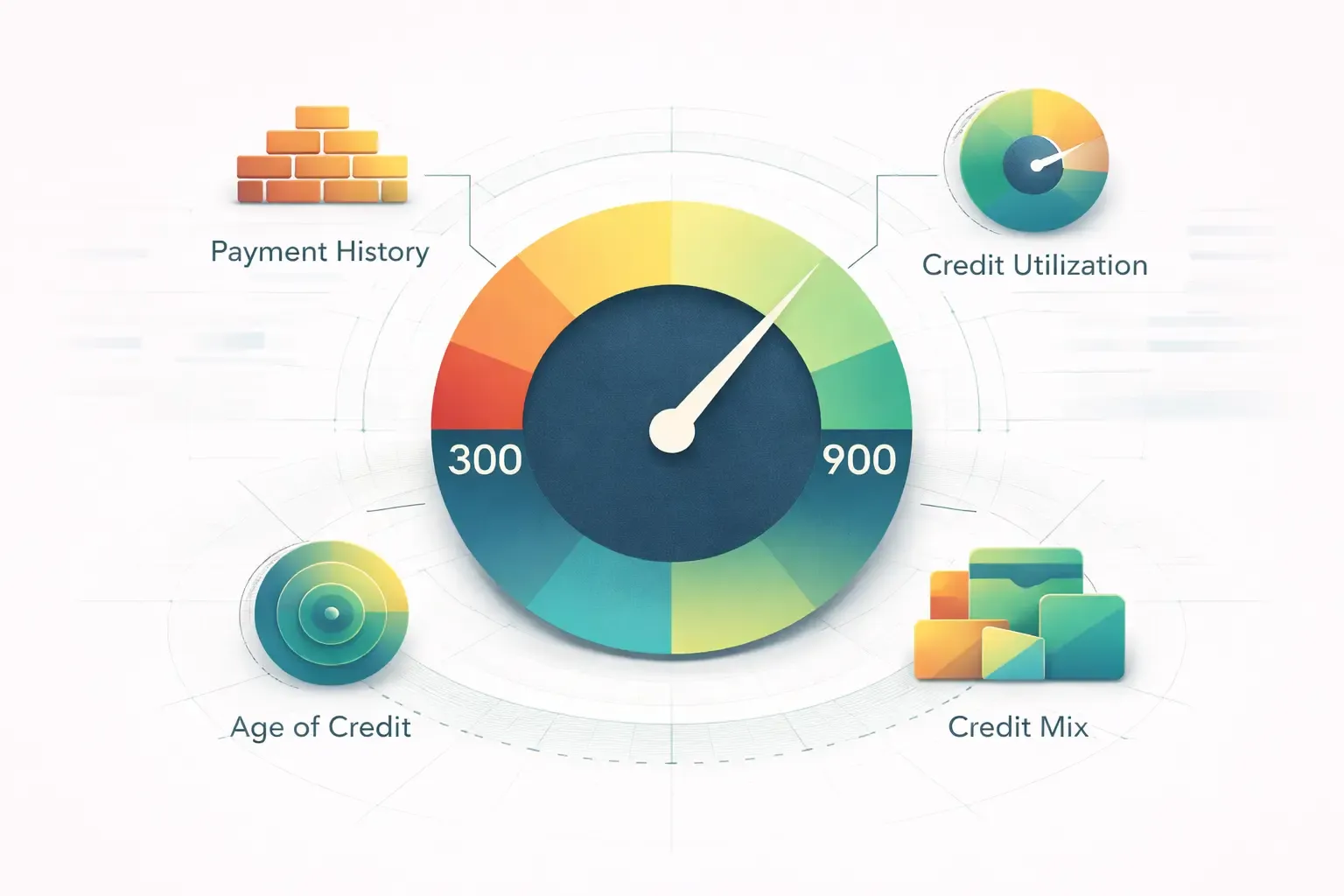 Credit score components